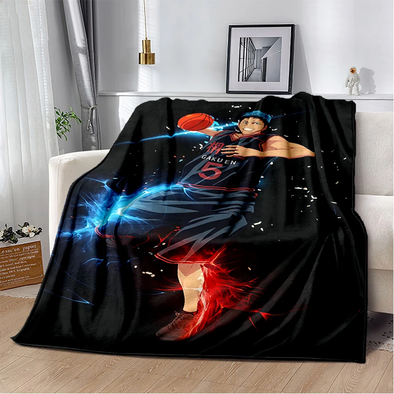 Aomine Daiki Red Light Kuroko No Basket  Anime Flannel Blanket