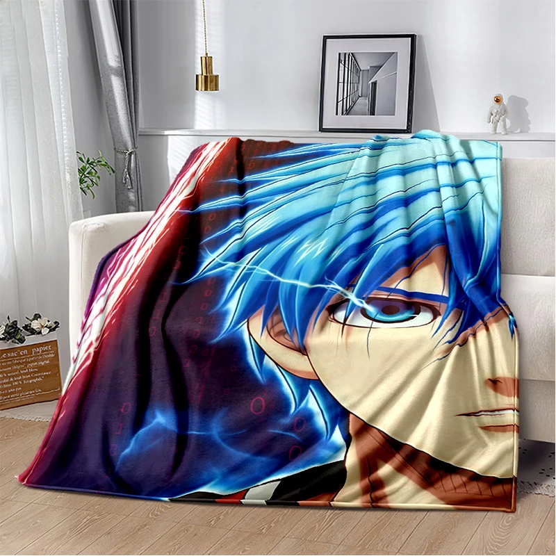 Kuroko Tetsuya Face Kuroko No Basket  Anime Flannel Blanket