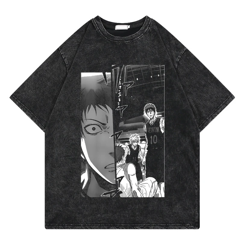 Aomine Daiki Kuroko No Basket Mineral Wash T-shirt