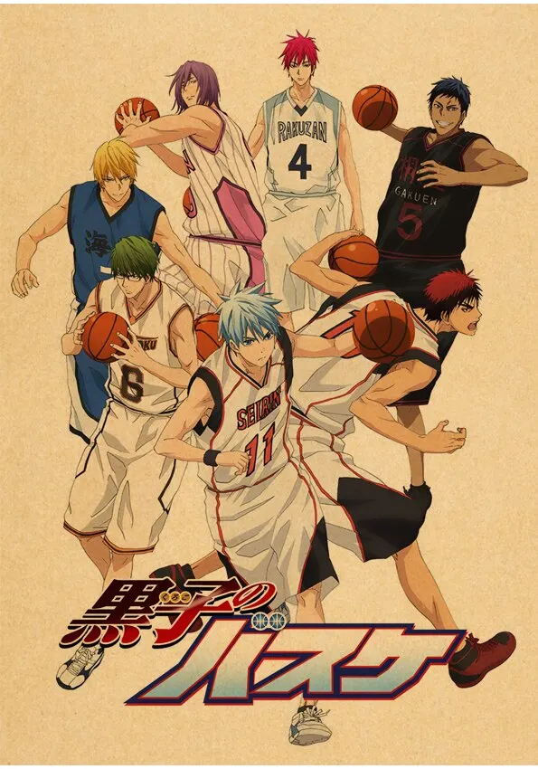 Poses Anime Kuroko No Basket Poster