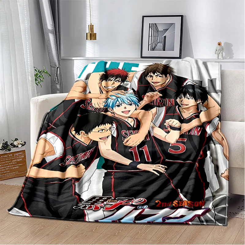 Smile Kuroko No Basket  Anime Flannel Blanket