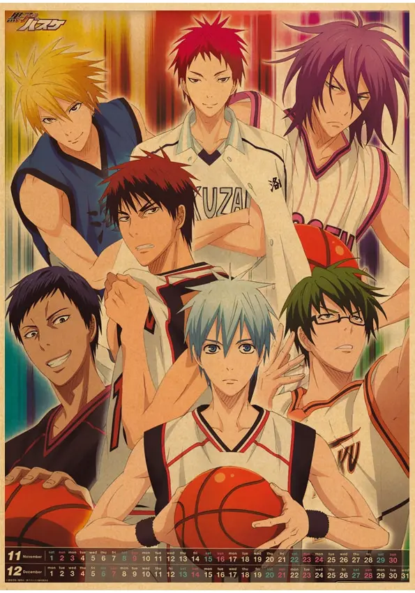 Visual Anime Kuroko No Basket Poster
