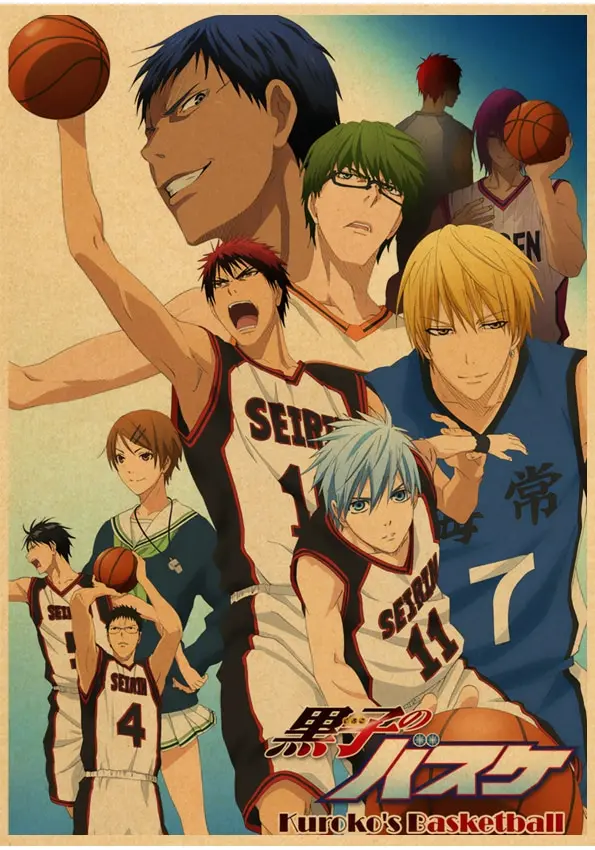 High Quality Anime Kuroko No Basket Poster