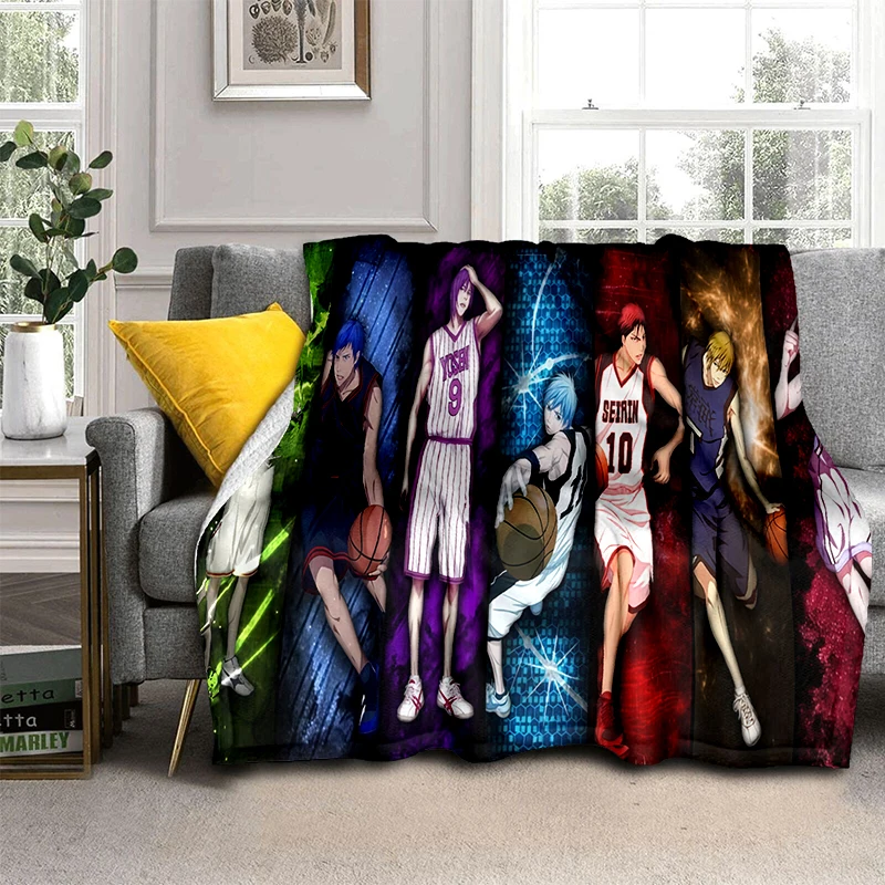 Colorful Person Kuroko No Basket  Anime Flannel Blanket