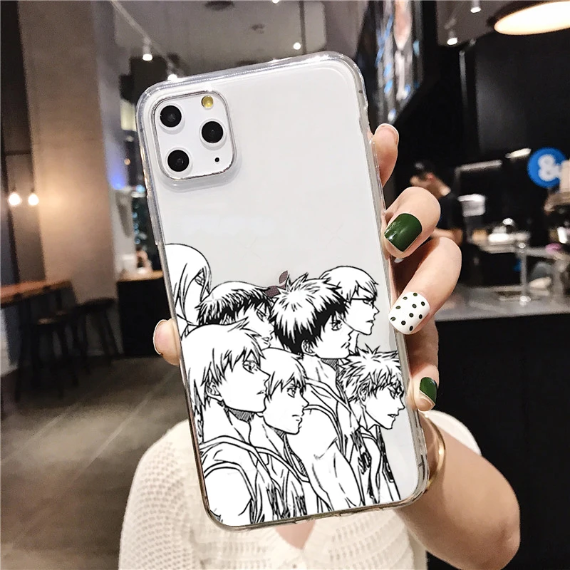 Black White Kuroko No Basket Anime Phone Case