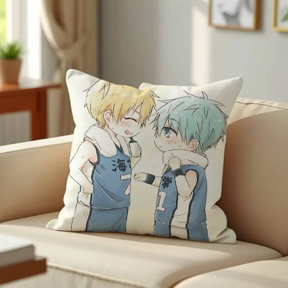 Kuroko Tetsuya & Kise Ryota Kuroko No Basket Anime Throw Pillow