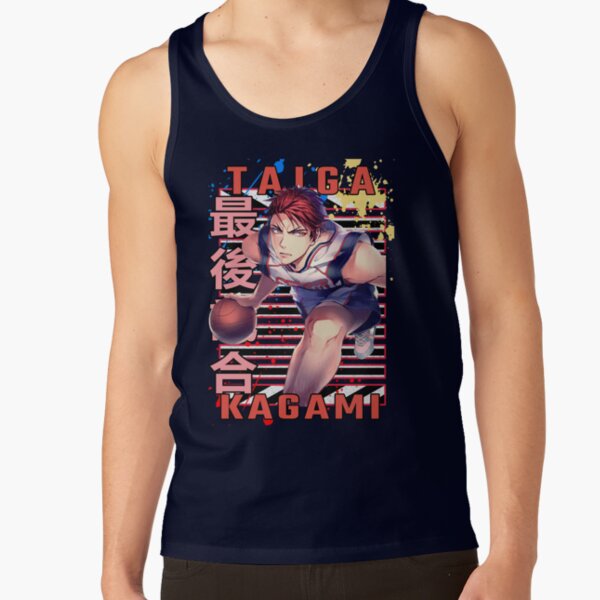 Taiga Kagami Kuroko S Basketball Urban Anime Design Tank Top - Image 5