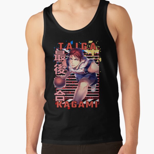 Taiga Kagami Kuroko S Basketball Urban Anime Design Tank Top