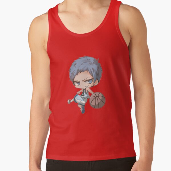 Daiki Aomine Kuroko No Basket Chibi Tank Top - Image 4
