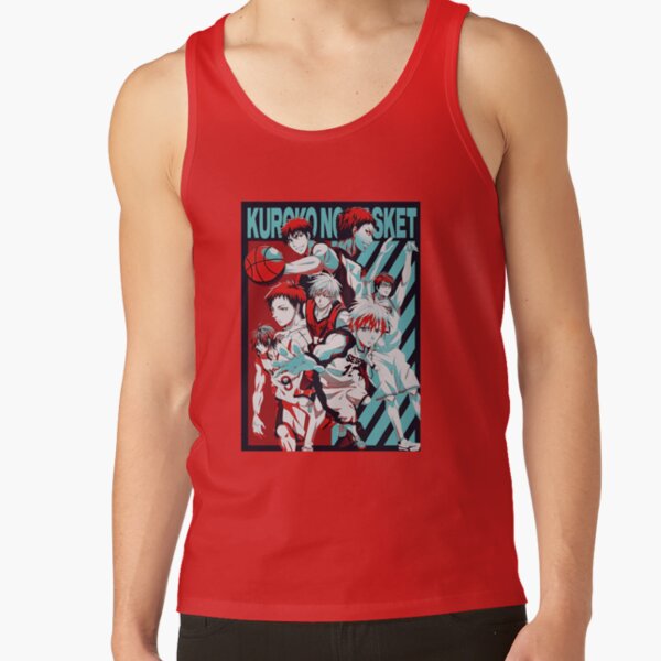 Kuroko And Basketball Retro Tank Top - Image 4