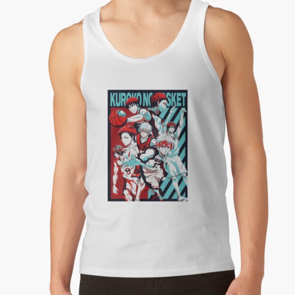 Kuroko And Basketball Retro Tank Top - Image 2