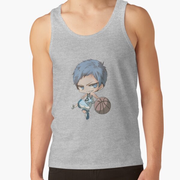 Daiki Aomine Kuroko No Basket Chibi Tank Top - Image 3