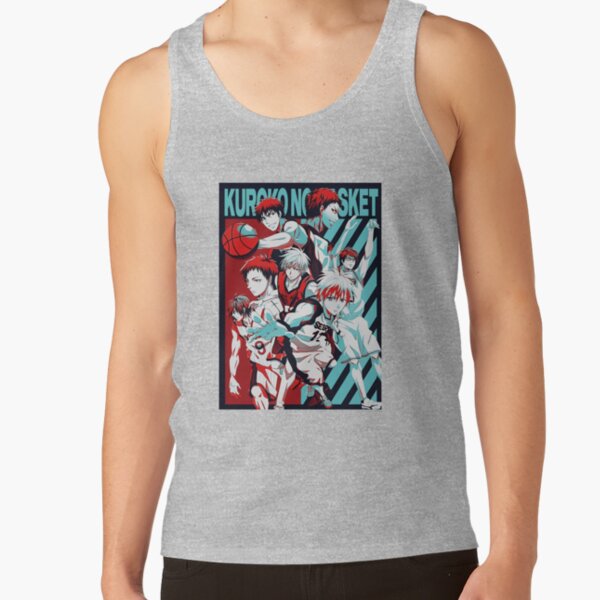 Kuroko And Basketball Retro Tank Top - Image 3