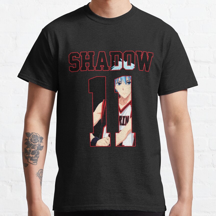 Kuroko No Basket Kuroko Tetsuya Shadow Nr 11 Jersey T-shirt - Image 2