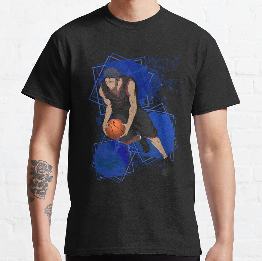 Kuroko No Basket Aomine Daiki T-shirt - Image 2