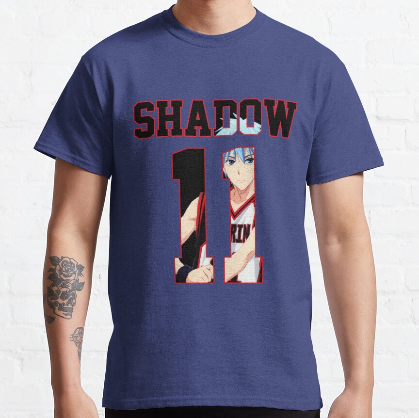 Kuroko No Basket Kuroko Tetsuya Shadow Nr 11 Jersey T-shirt - Image 4