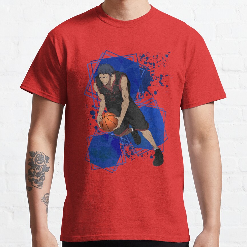 Kuroko No Basket Aomine Daiki T-shirt - Image 5