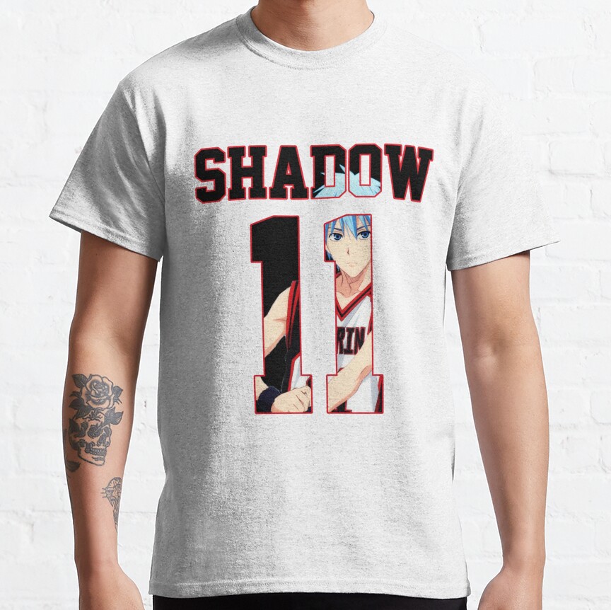 Kuroko No Basket Kuroko Tetsuya Shadow Nr 11 Jersey T-shirt