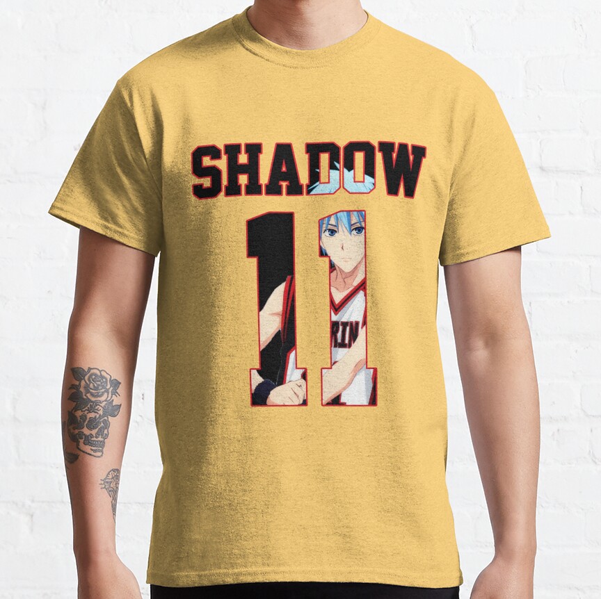 Kuroko No Basket Kuroko Tetsuya Shadow Nr 11 Jersey T-shirt - Image 6