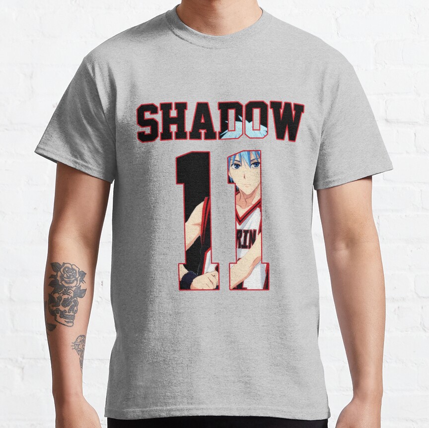 Kuroko No Basket Kuroko Tetsuya Shadow Nr 11 Jersey T-shirt - Image 3