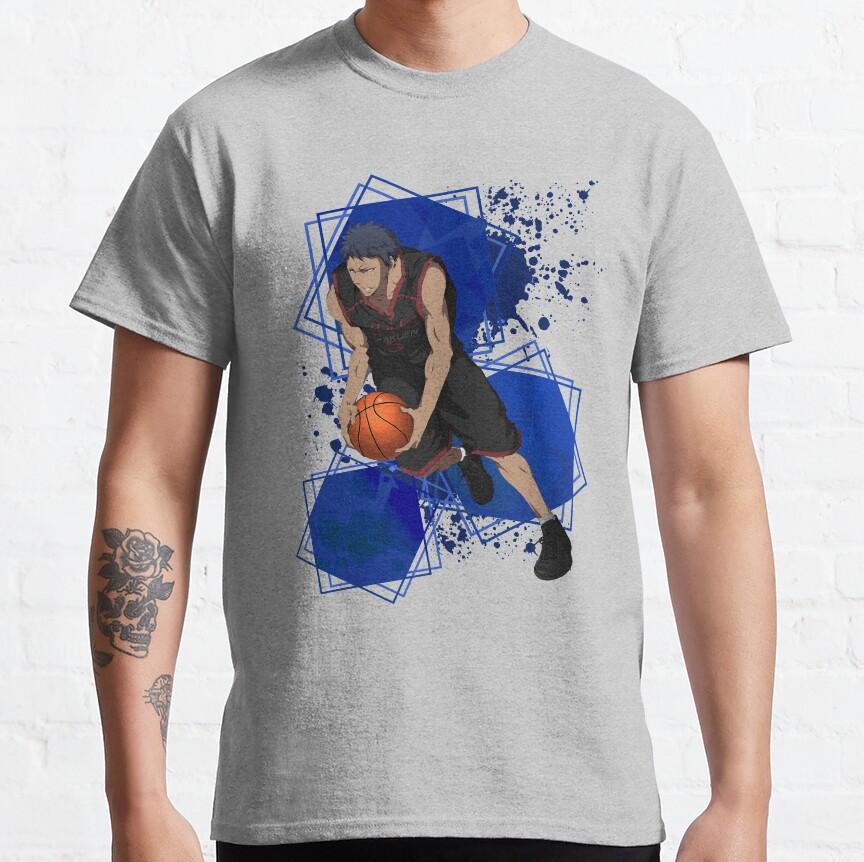 Kuroko No Basket Aomine Daiki T-shirt - Image 3