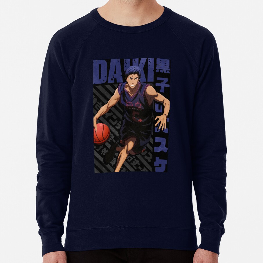 Kuroko No Basket Daiki Aomine Sweatshirt - Image 5