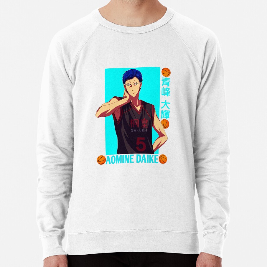 Kuroko No Basket Daiki Aomine Sweatshirt - Image 2