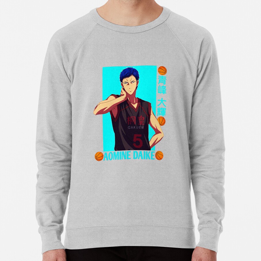 Kuroko No Basket Daiki Aomine Sweatshirt - Image 4