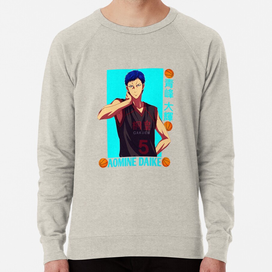 Kuroko No Basket Daiki Aomine Sweatshirt - Image 3