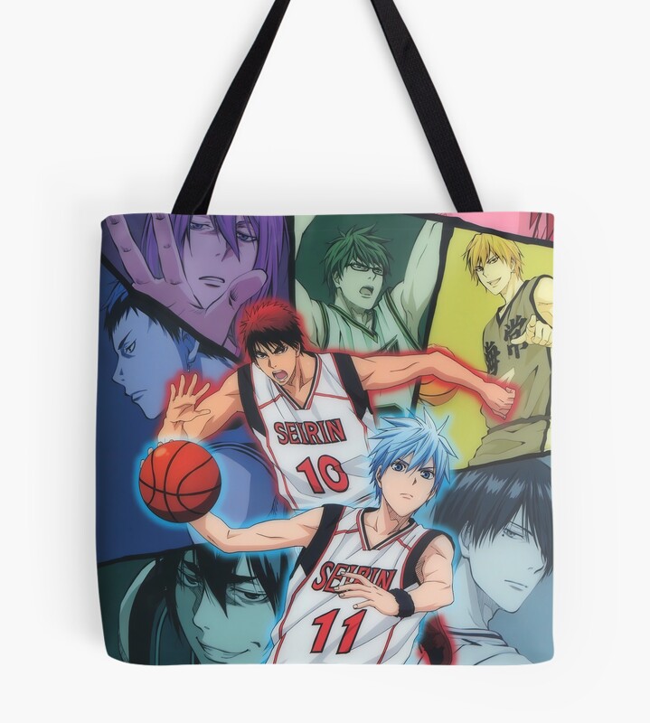 Kuroko No Basket Characters Tote Bag