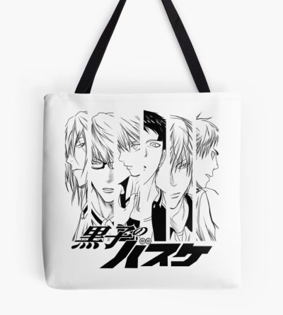 Black Design Kuroko No Basket Tote Bag
