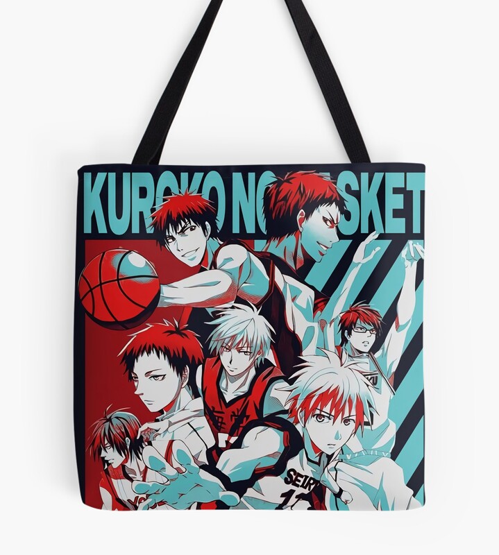 Kuroko And Basketball Retro Tote Bag