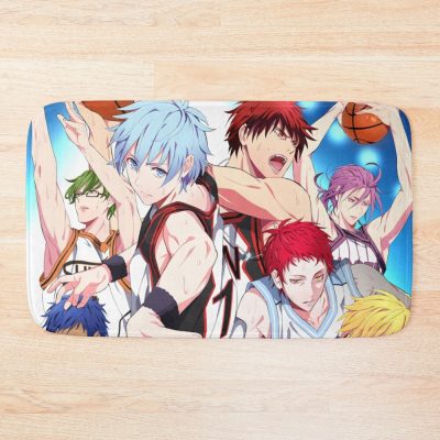 Kuroko And Basketball Player Bath Mat