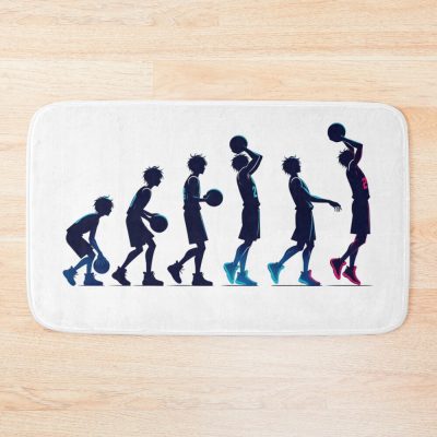 Basketball Evolution Bath Mat