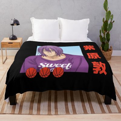 Kuroko No Basket Murasakibara Throw Blanket