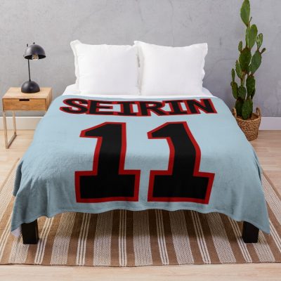 Seirin Uniform Kuroko Throw Blanket