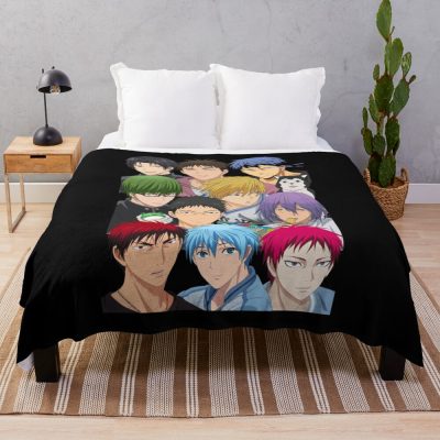 Kuroko S Basket Montage Throw Blanket