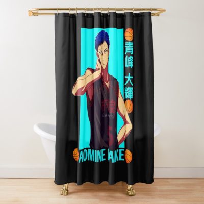 New Kuroko No Basket Daiki Aomine Shower Curtain