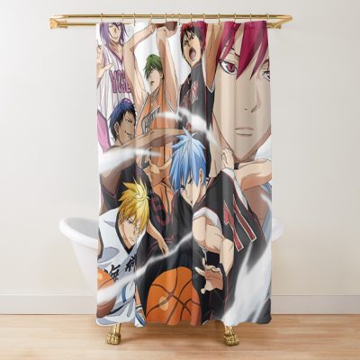 Kuroko And Basketball Squads Shower Curtain