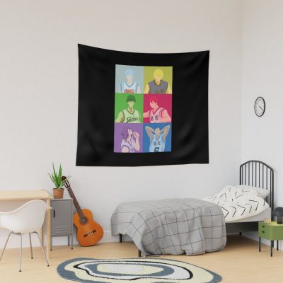 Kuroko No Basket Rectangle Frame Design Tapestry