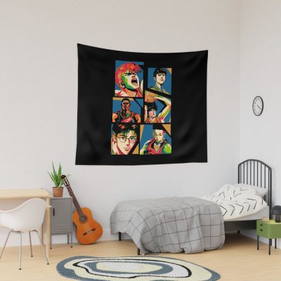Slam Dunk Retro Vintage Tapestry